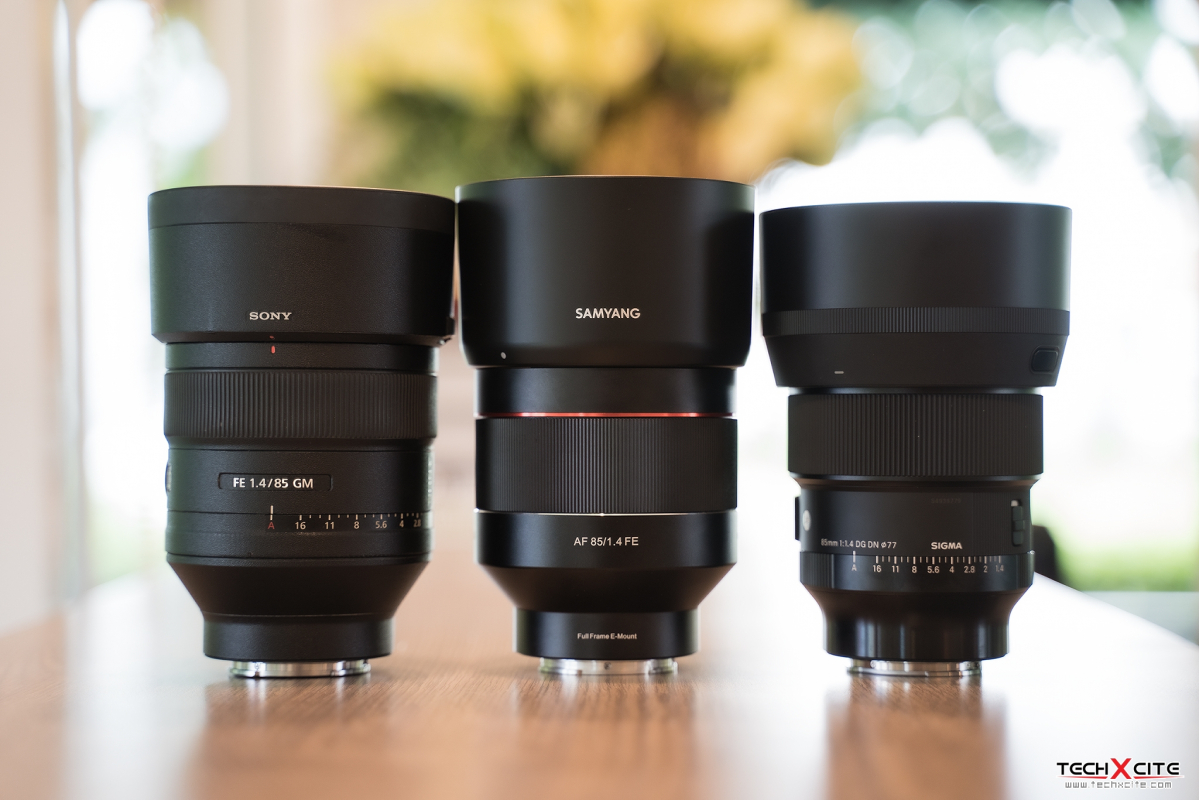 Review : เปรียบเทียบ 3 เลนส์ 85mm f1.4 ของชาว Sony ตัวไหนดี ตัวไหนเด่น (Sony , Samyang , SIGMA)